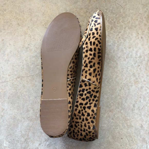 Boden Cheetah Heart Ballet Flats - Picture 3 of 6
